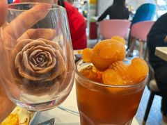冠军玫瑰冰奶茶-柠檬树茶餐厅(海雅缤纷城店)