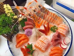 三文鱼生鱼片-浪花亭日本料理(古田路店)