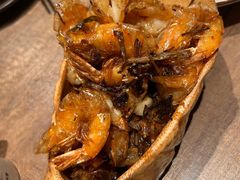 野蒜油爆虾-香园茶社·金陵小灶(老门东店)