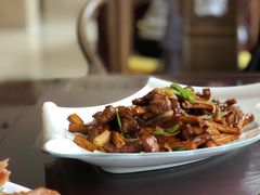 杏鲍菇煸鹿柳-鹿鸣春饭店(总店)