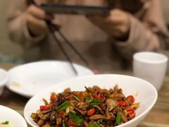 酸辣椒炒鸡杂-建辉湖南土菜馆(南大街店)