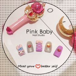 点击看大图 手部美甲-PinkBaby美甲美睫