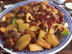 优质鸡腿肉大盘鸡-福顺祥大盘鸡(临潼店)