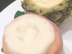 桃子冰激凌-老牌坊•鲁菜名店•地道济南菜(大观园商埠店)