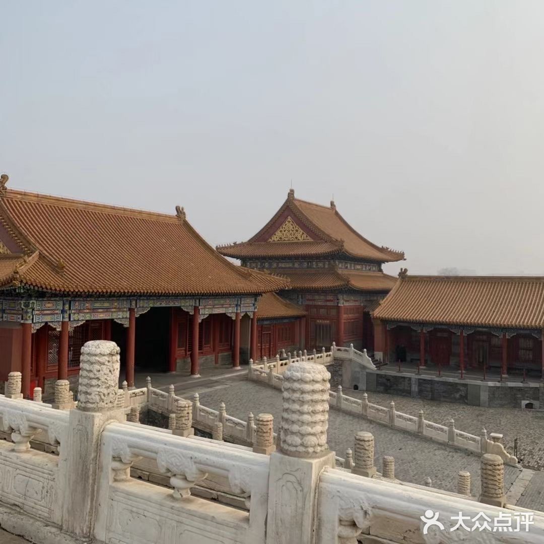 天气晴好，故宫一日游，位于北京中轴线的中心