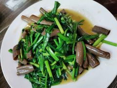 韭菜炒海肠-林之六八·6886大连老菜馆