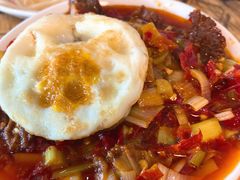 -歹歹的加个面过油肉拌面