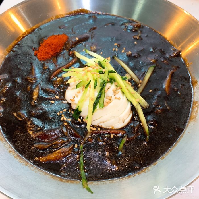 欧巴来了韩式料理韩式炸酱面图片