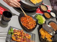 -啊美丽炭火烤肉(滑翔一店)