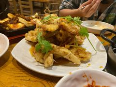 锅包肉-喇喇排骨火锅·传统韩式脊骨汤(望京西园总店)