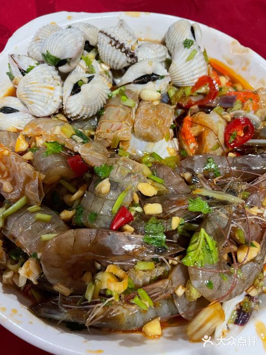 车头老二大排档腌虾蛄图片
