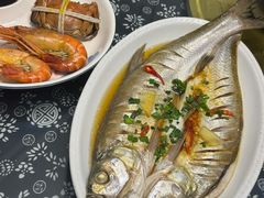 清蒸白鱼-小陆莲花蟹园农家乐(莲花岛店)