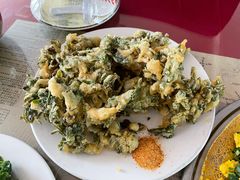 -北京龙庆四季香农家饭庄·灶台鱼·碳烤虹鳟鱼(龙庆峡店)