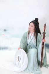 -后宫·古装汉服京剧儿童亲子全家福摄影