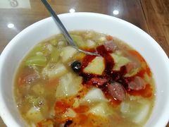 肉丸胡辣汤。-邢老三肉丸胡辣汤腊牛肉夹馍(朗福大厦店)