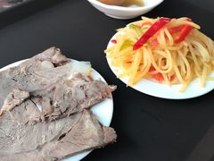 牛肉，土豆丝-东方宫中国兰州牛肉拉面(新起街店)
