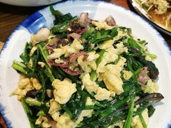 海鲜韭菜炒鸡蛋-天赢酒楼(青馨家园店)