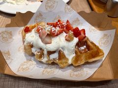 草莓华夫饼-After You Dessert Cafe(CENTRALWORLD)