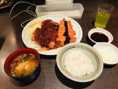 双拼炸猪排套餐-矢场猪(名古屋站三井楼北馆店)