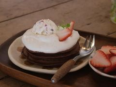 黑芝麻松饼-春风十里咖啡馆