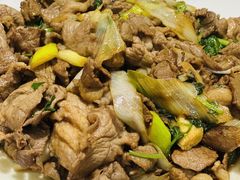 葱爆羊肉-域乐楼清真饭庄(华北路店)