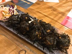 金枪鱼泡菜饭团-冰川延边料理·炭烤串(原小木屋店)