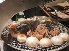 -草家酱蟹炭火烤肉店(珲春南路一店)