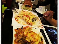 海鲜焗饭，面包比萨，-吱咖啡西式简餐