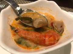 酸辣虾汤（冬荫功汤）-食肆&Fourteen(武林夜市店)