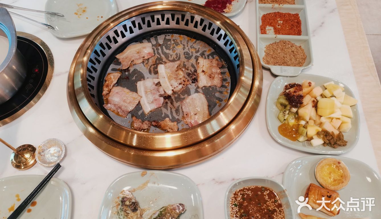 很好吃的自助烤肉！