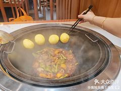 -冰城焰会大丰收铁锅炖(萝岗万达金街店)