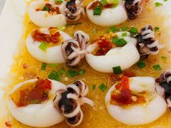 剁椒蒸墨鱼仔-香香海南菜餐厅