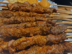 烤羊肉串-刘记大块烤羊腿餐吧(北沙滩店)