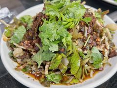 酸菜拌折耳根-黔府豆米火锅野菜馆(南马店)