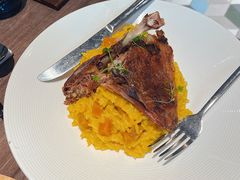 法式油炆鸭腿配南瓜饭-港丽餐厅(来福士店)