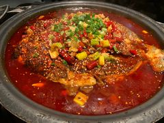 -探鱼·鲜青椒爽麻烤鱼(广州花都来又来店)