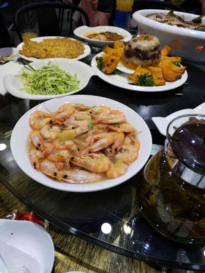 花神食府-"口味不错,土豆丝,拍蒜滑子蘑,香麦腐竹,."-大众点评移动版