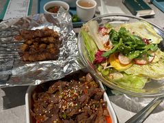 蔬菜沙拉-百年果林椰子鸡(益田假日里店)
