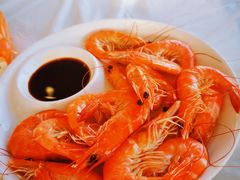 白灼大虾-碧海银沙海鲜餐厅(恒大海上威尼斯店)