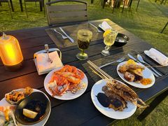 -JW万豪厨房餐厅·滨海草坪烧烤·海鲜·海景(三亚绿发山海天JW万豪酒店)