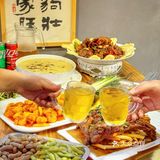 那就做个快乐的凡人，喝酒吃肉烟火人生❗️ 