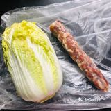 娃娃菜最美味的做法之香肠蒸娃娃菜