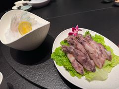 -海上明月海鲜火锅 鲜切牛肉