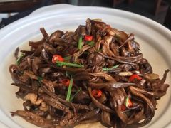 小炒油鸡枞-四季民福烤鸭店(前门店)