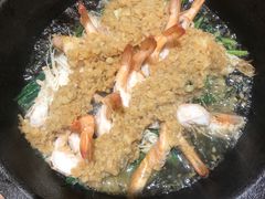 明炉韭香开边虾-九转小磨·非遗东北菜(万达广场店)