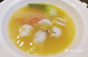 Chicken Wing Soup with Large Fish