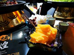 牛奶绵绵冰-烤煌黑豆花烤鱼(保山五洲国际广场店)
