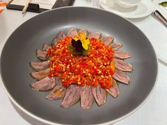 小米椒凉拌牛肉-君庭中餐厅(友谊宾馆店)