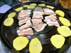 烤猪五花肉-海花锅盖烧烤店(怡馨家园店)