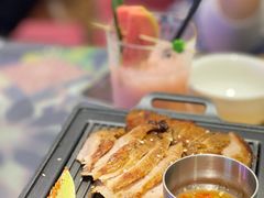 炭烧秘制猪颈肉-simply thai天泰(世纪汇店)